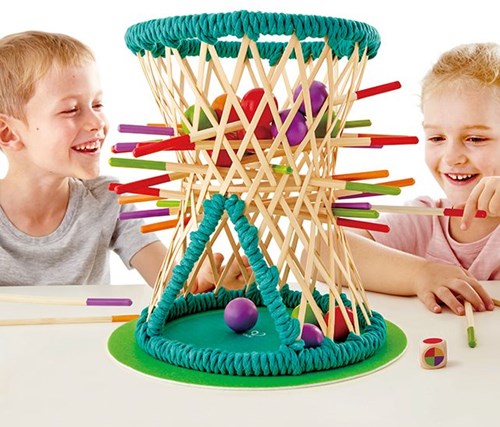 Hape juego Mikado juego de habilidad Pallina bambú