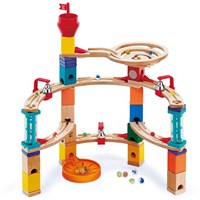 Hape Quadrilla pista de canicas Castle Escape juguete de madera STEM-2