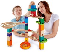 Pista de canicas de madera Quadrilla Cliffhanger juguete educativo