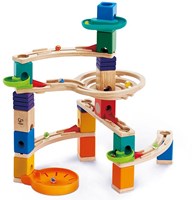 Pista de canicas de madera Quadrilla Cliffhanger juguete educativo-2
