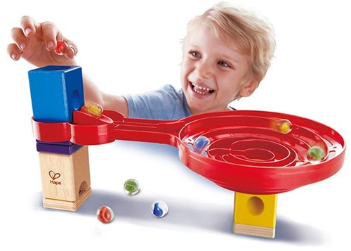 Hape pista de canicas Doble espiral Quadrilla - juguete educativo
