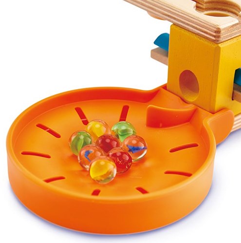 Hape cuencos recolectores canicas Quadrilla set accesorio madera