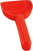 Hape Pala bebé - Juguete pala roja de plástico para arena