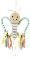 Hape juguete para bebé Butterfly Links mordedor multicolor-2