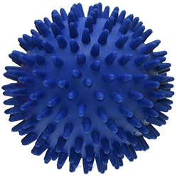 Soft Touch Spike Ball - Blue - 100mm