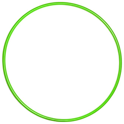 Pre-Sport Hula Hoop / Hoepel / Hoelahoep para Niños - Verde - 91cm Ø