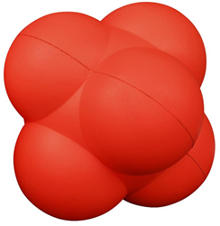 Coated Foam Reaction Ball - Red -