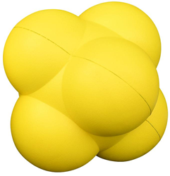Coated Foam Reaction Ball - Yellow -