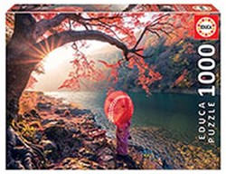 Educa puzzle Amanecer río Katsura Japón 1000 piezas