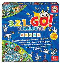 Educa juego educativo 3,2,1 GO CHALLENGE GANS cartón niños