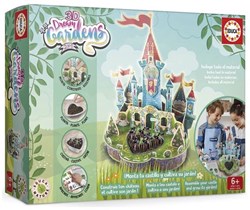 Educa juguete castillo 3D - set de construcción jardines de ensueño para niños