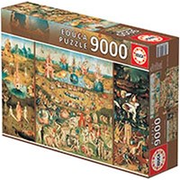 Boosterbox puzzle The Garden Of Earthly Delights - Jheronimus Bosch 9000 piezas arte