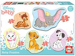 Educa puzzle animales Disney baby puzzle 3 a 5 piezas cartón
