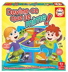 Educa juego de mesa juego de mímica para niños y diversión familiar