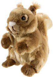Heunec ardilla de peluche - juguete suave 20cm multicolor