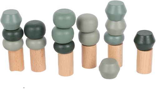 Atan Árbol de apilamiento de madera