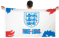 Team Merchandise capa bandera Inglaterra - bandera de aficionado 5ft x 3ft poliéster