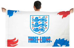 Team Merchandise capa bandera Inglaterra - bandera de aficionado 5ft x 3ft poliéster