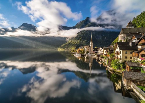 Ravensburger puzzle Sagenumwobenes Hallstatt - 1000 piezas