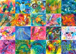 Enjoy Puzzle rompecabezas magia animal - 1000 piezas juguete colorido