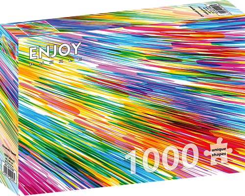 Enjoy Puzzle rompecabezas Chromatic Speed - 1000 piezas coloridas