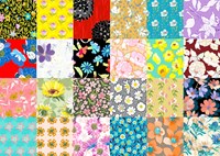 Enjoy Puzzle rompecabezas Floral Patterns - 1000 piezas colorido