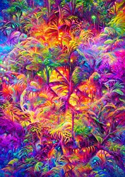 Enjoy Puzzle rompecabezas Jungle Tapestry - 1000 piezas diversión