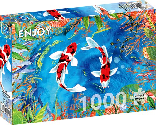 Enjoy Puzzle rompecabezas Just Keep Swimming - 1000 piezas coloridas-2