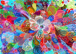 Enjoy Puzzle rompecabezas flores Revolutionary Blossom - 1000 piezas