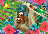 Enjoy Puzzle rompecabezas Sweet Sloths - 1000 piezas coloridas