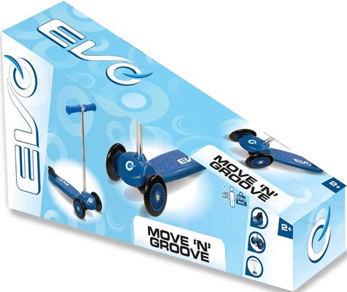 HTI patinete EVO Move N Groove azul - juguete motricidad infantil
