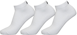 Exceptio calcetines deportivos blancos 3 pares comodidad sostenible