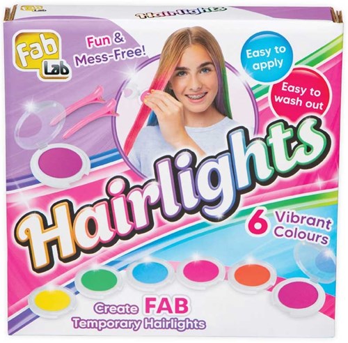 Hair Lights juguete creativo para niños para teñir y peinar el cabello