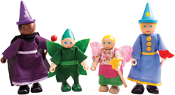 Bigjigs Muñecas Fantasía
