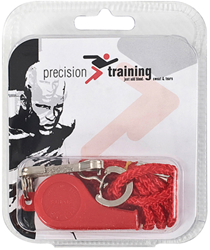 Precision silbato con cordón - silbato árbitro plástico negro