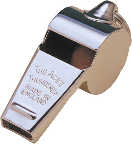 Acme silbato metal Thunderer 60.5 - silbato árbitro pequeño