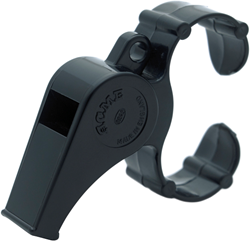 Acme Thunderer Black Plastic Finger Whistle -  -
