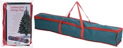 Home & Styling bolsa almacenamiento árbol de Navidad 103x16x16cm textil rojo