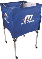 Megaform carro portapelotas plegable aluminio ligero para deporte