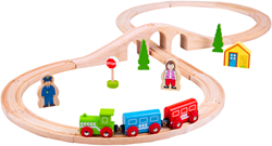 Bigjigs Rail Figure of Eight Train Set