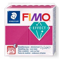 Fimo arcilla para modelar burdeos metálico 57g endurece en horno juguete creativo