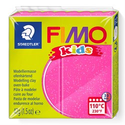 Fimo plastilina para modelar glitter rosa 42g - Juguete creativo para niños