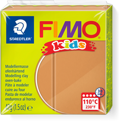 Fimo plastilina para niños marrón claro 42g - arcilla creativa infantil