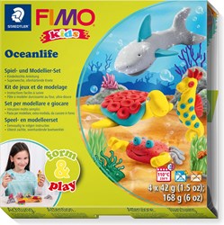Fimo set de arcilla para modelar Vida marina - plastilina creativa para niños