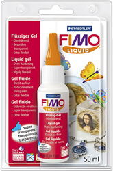Fimo gel deco transparente 50 ml - arcilla líquida para juguetes creativos