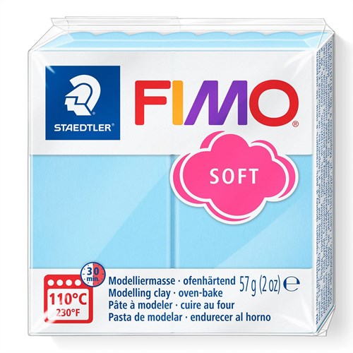Fimo arcilla para modelar Soft 57g Aqua arcilla para horno creativa