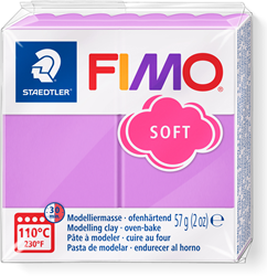Fimo arcilla para modelar lavanda 57g - pasta blanda para horno para manualidades creativas