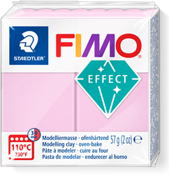 Fimo arcilla para modelar rosa claro 57g - arcilla polimérica suave creativa