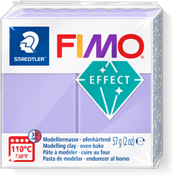Fimo pasta para modelar soft lila 57g - arcilla polimérica creativa