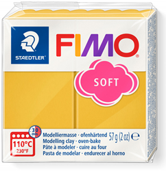 Fimo arcilla para modelar soft Mango Caramel 56g creativa horno